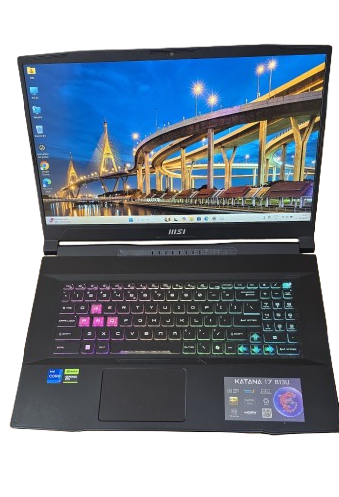 MSI Katana 17 B13UDXK Gaming Laptop – 13th Gen i7 | RTX 3050 | 16GB RAM | 512GB SSD